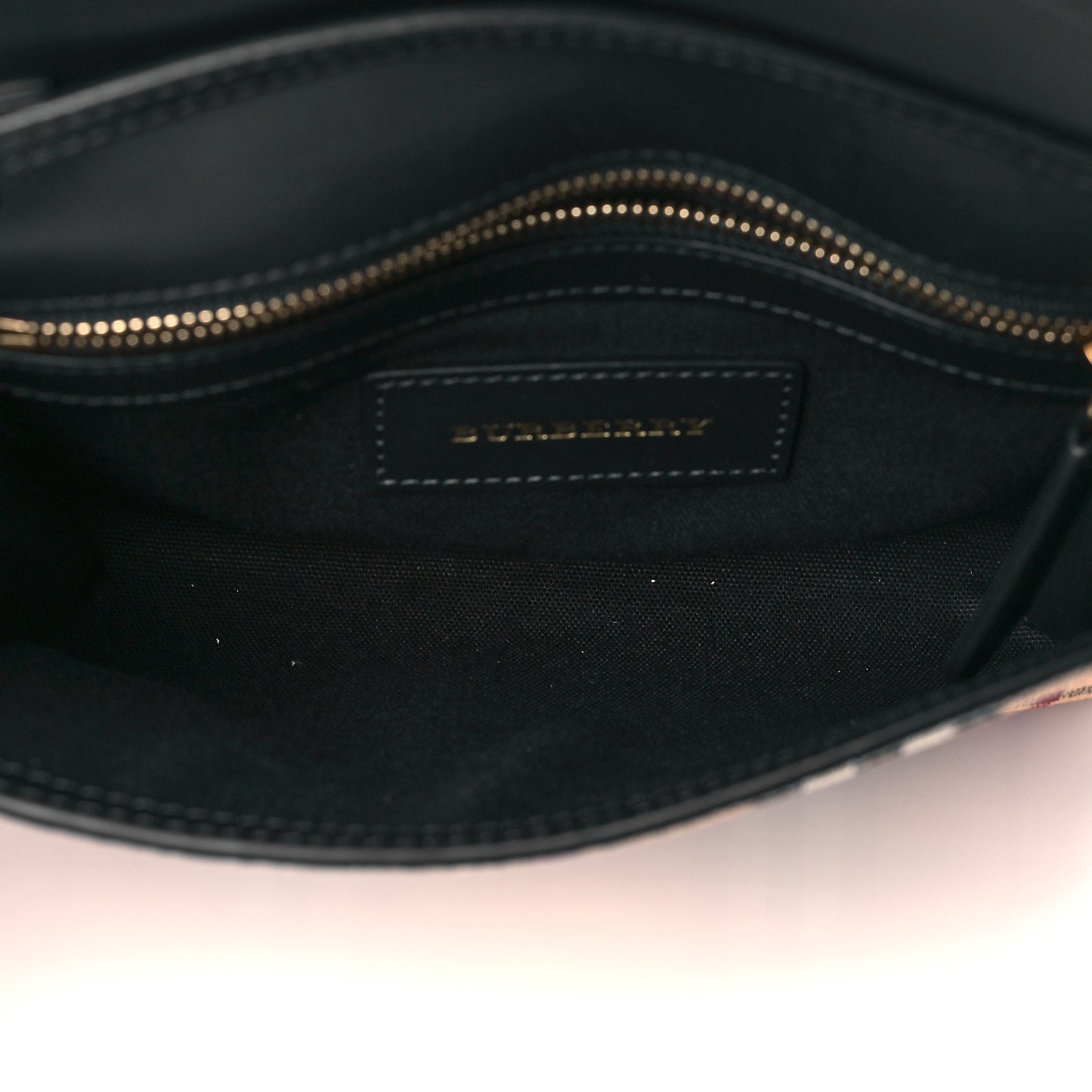 Haymarket Check Small Loxley Crossbody Black