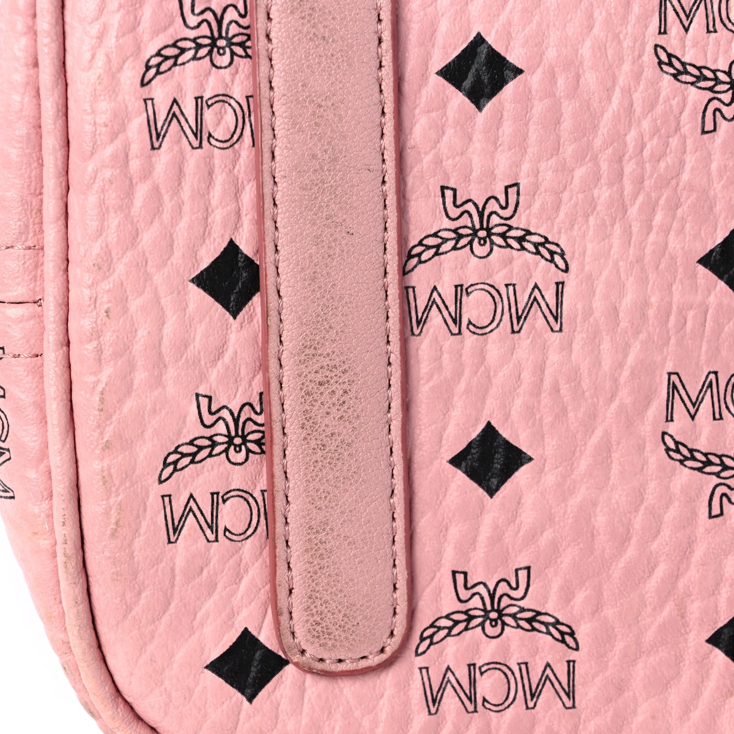MCM Visetos Medium Liz Reversible Shopper Tote Soft Pink 11 of 18