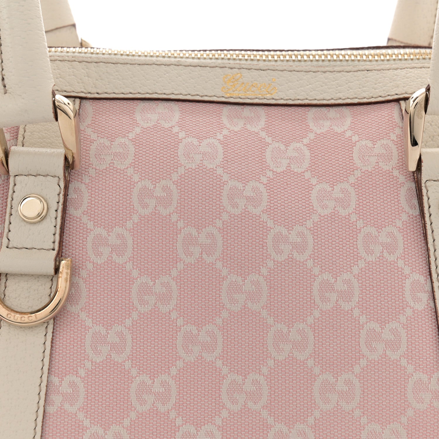 Gucci Monogram Small Abbey Boston Pink 8 of 16