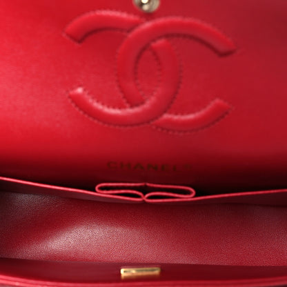 Chanel Caviar Quilted Medium Double Flap Red 5 of 12