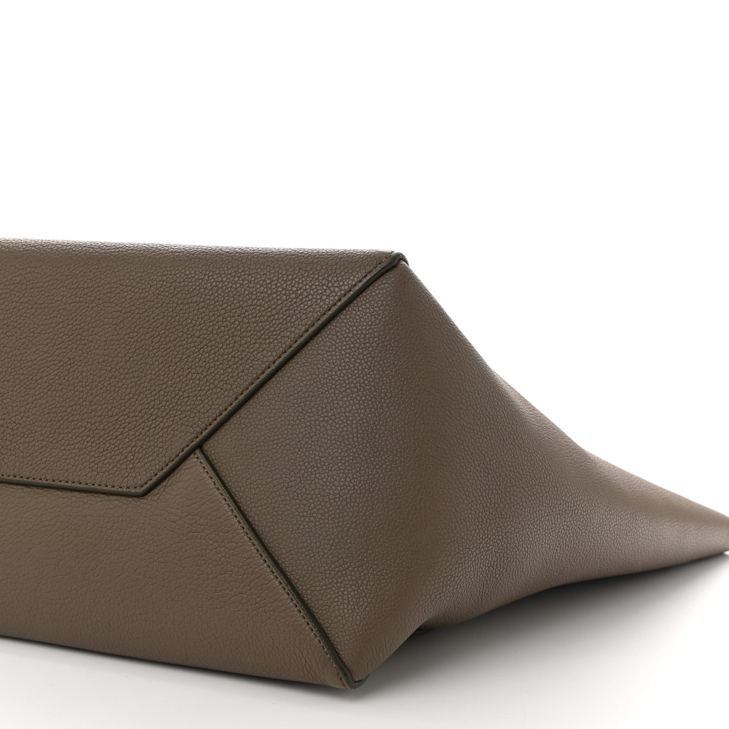 Soft Grained Calfskin Small Belt Cabas Phantom Taupe