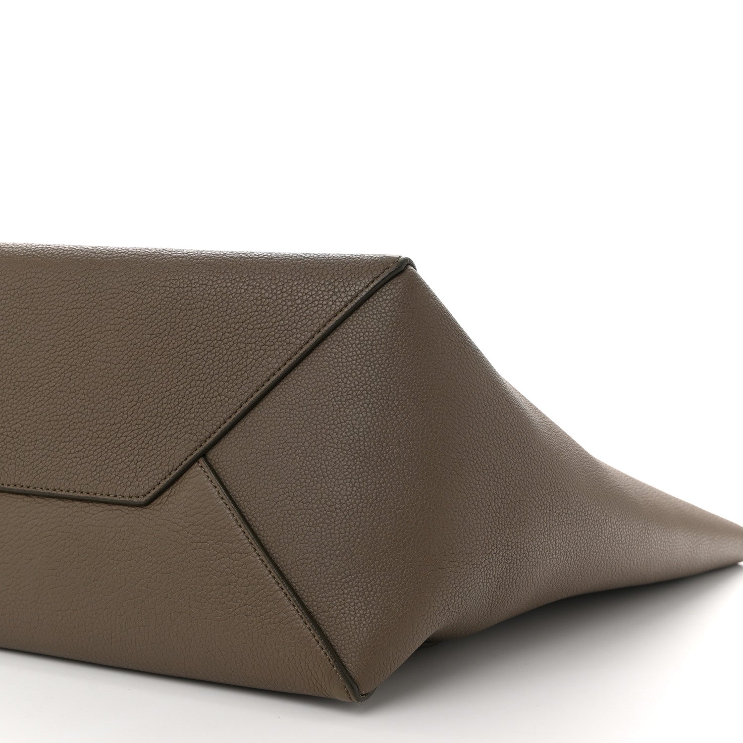 Celine Soft Grained Calfskin Small Belt Cabas Phantom Taupe 10 of 10