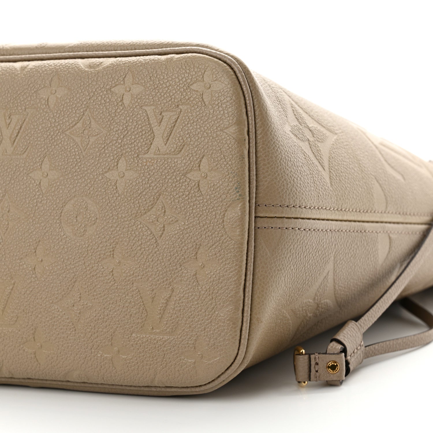 Louis Vuitton Empreinte Monogram Giant Neverfull MM Tourterelle 10 of 12