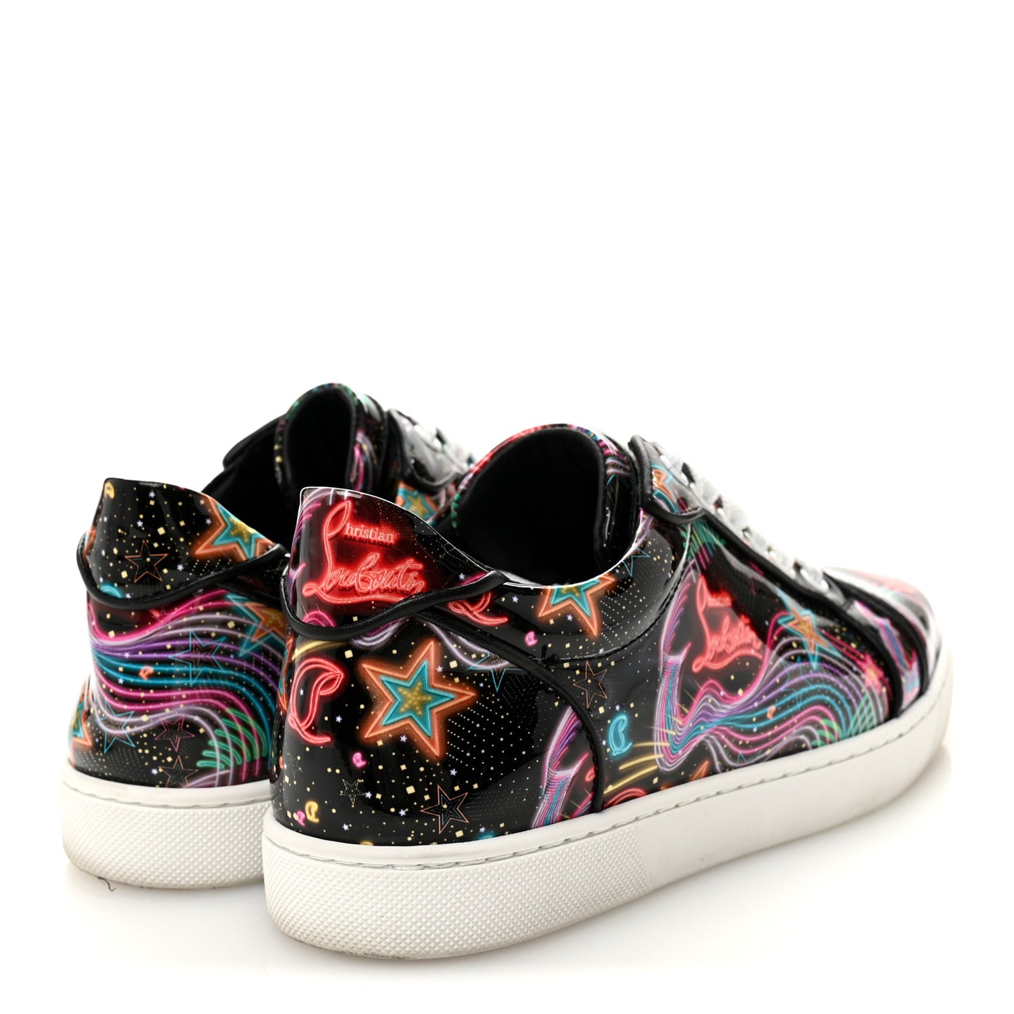 Patent Starlight Orlato Flat Sneakers 37 Multi