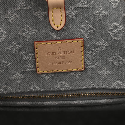 Louis Vuitton Monogram Denim Onthego MM Washed Grey 6 of 9