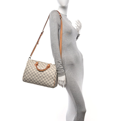Louis Vuitton Damier Azur Speedy Bandouliere 30 2 of 13