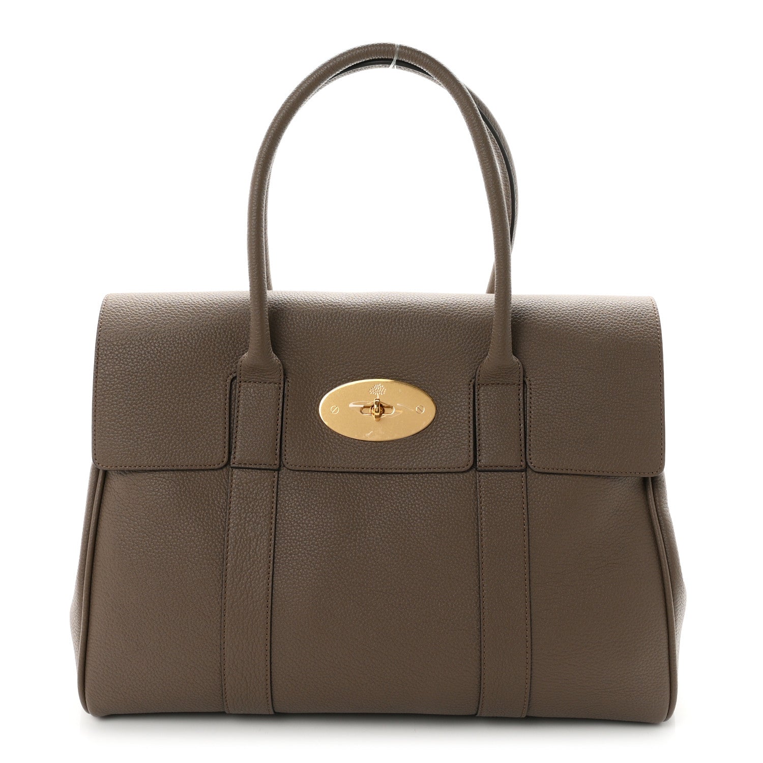 Mulberry Classic Grain Small Bayswater Clay 1 of 10