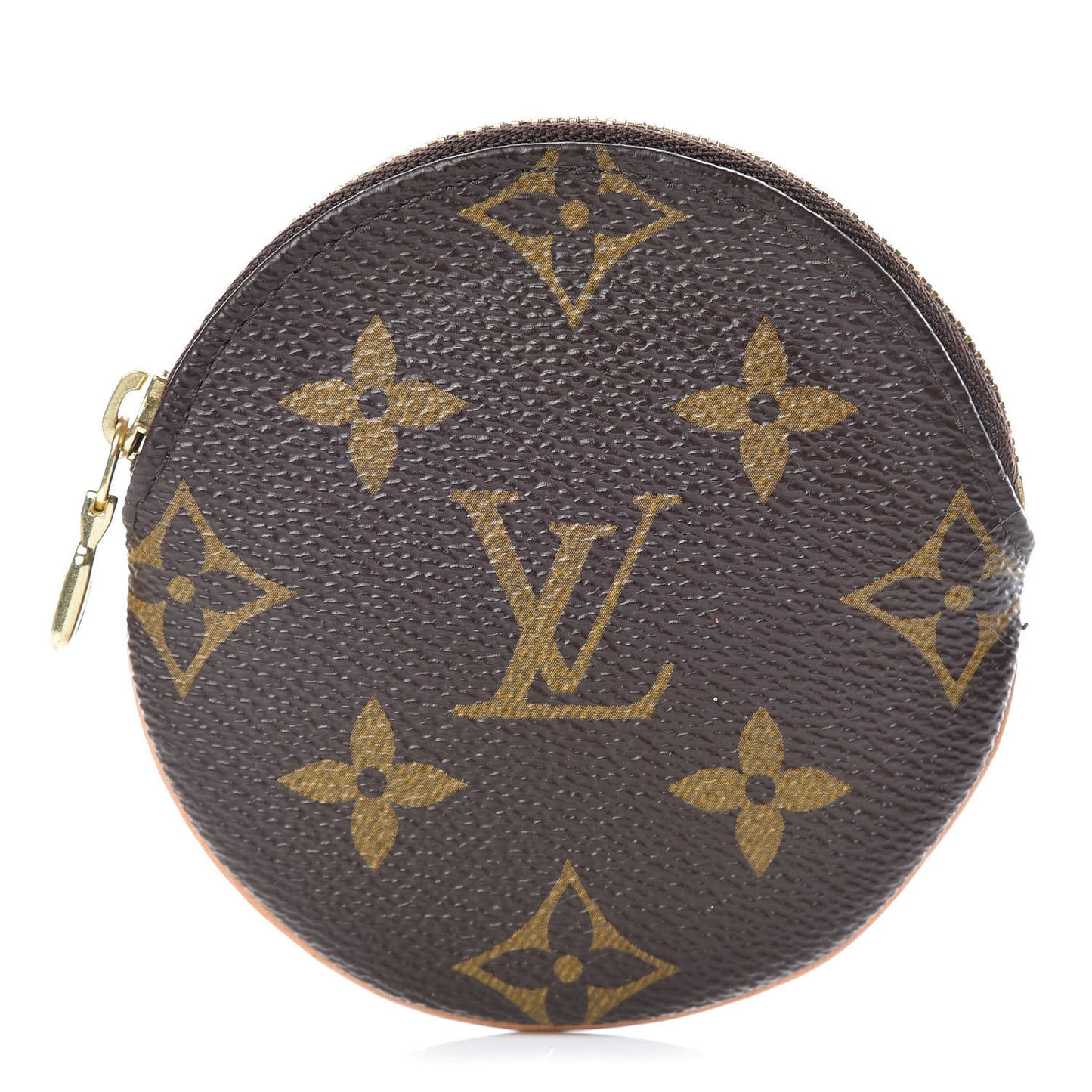 Monogram Round Coin Purse
