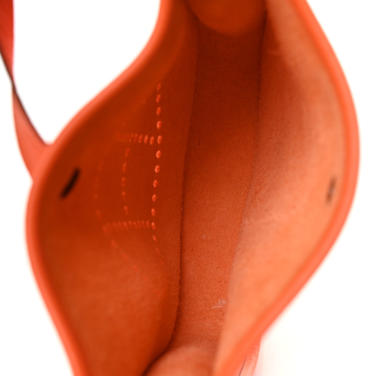 Hermes Taurillon Clemence Evelyne TPM Orange 5 of 11