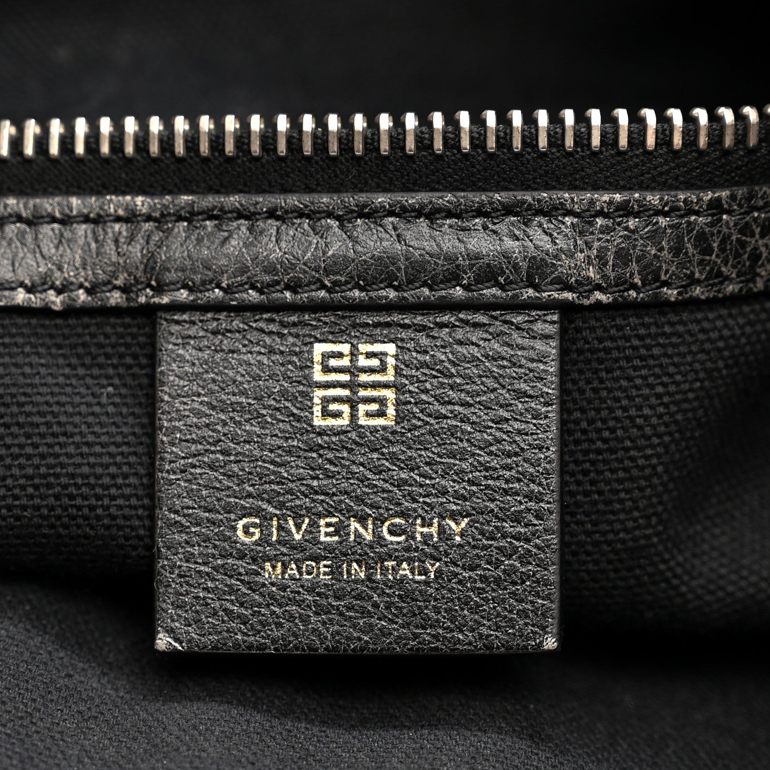 Givenchy Aged Calfskin Medium Voyou Boyfriend Bag Black 6 of 12