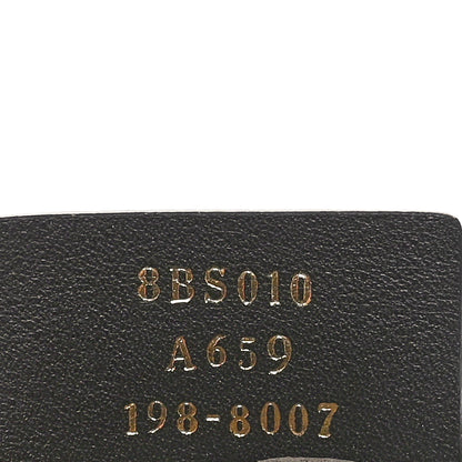 Fendi Vitello Liberty F is Fendi Bi-Color FF 1974 Embossed Mini Mon Tresor Bucket Bag Maya Black 8 of 10