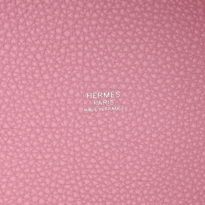 Hermes Taurillon Clemence Picotin Lock 18 PM Mauve Sylvestre 6 of 11