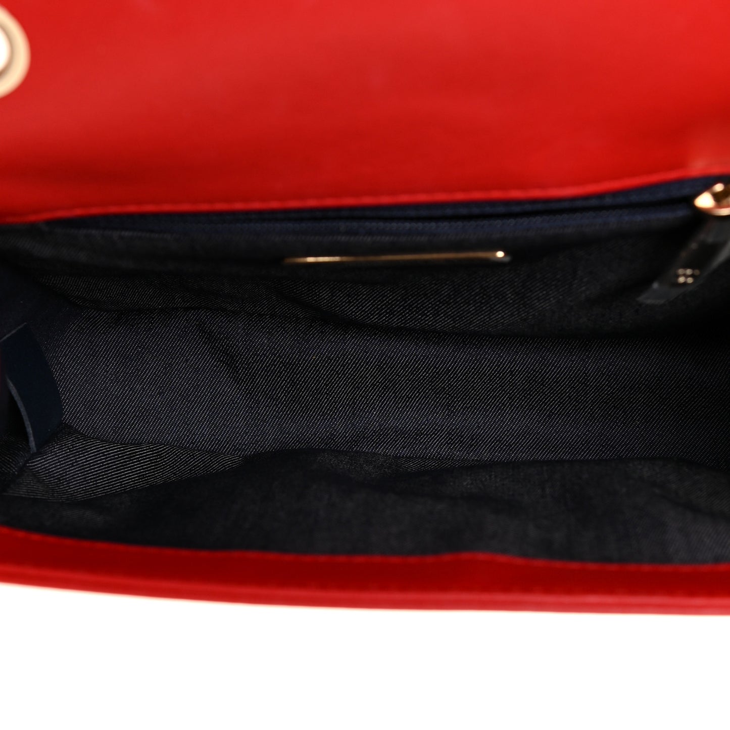 Lambskin CC Mania Flap Bag Red