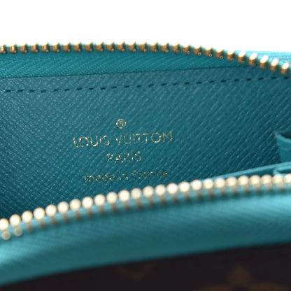 Louis Vuitton Monogram Zippy Multicartes Turquoise 6 of 6