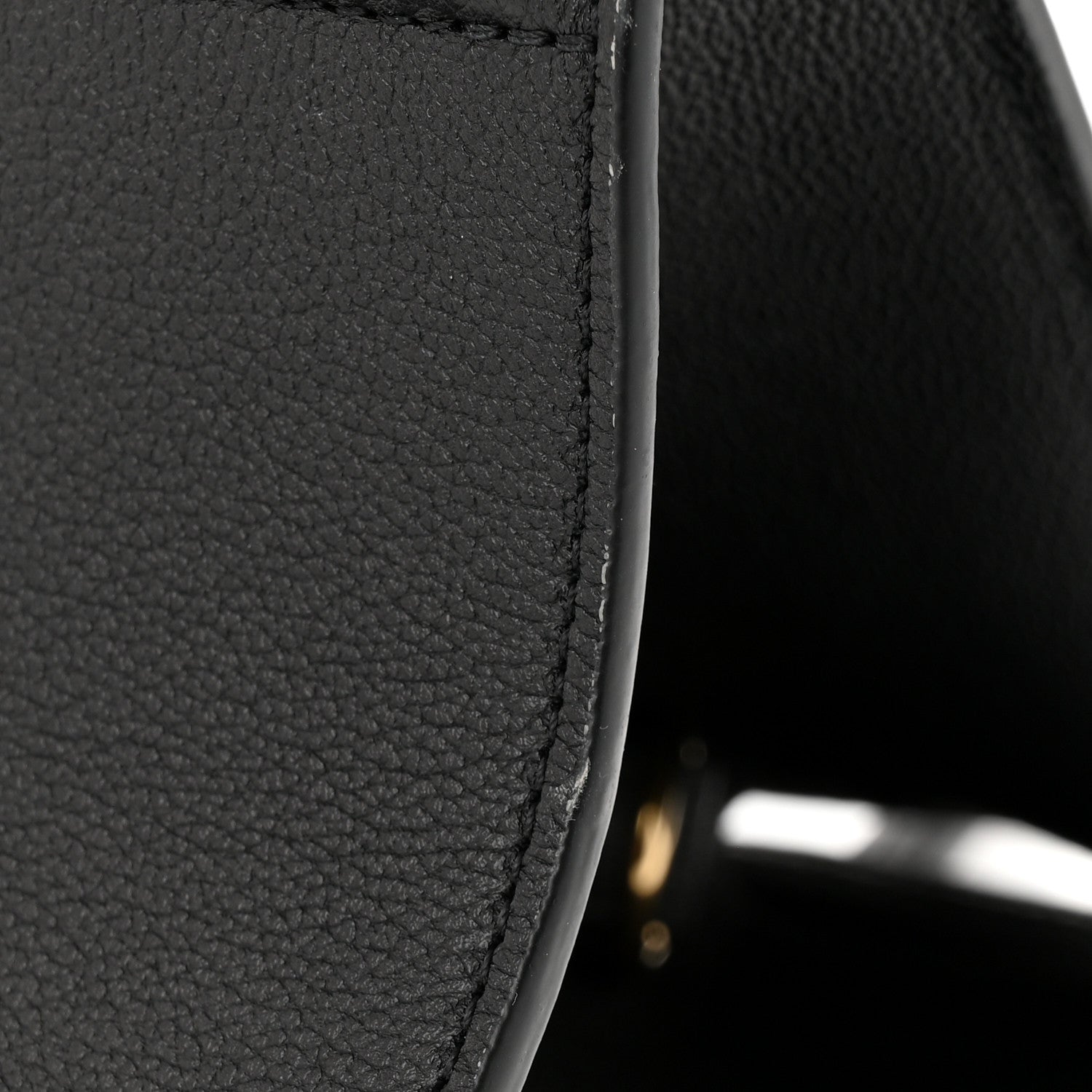 Louis Vuitton Calfskin Steamer MM Black 11 of 14