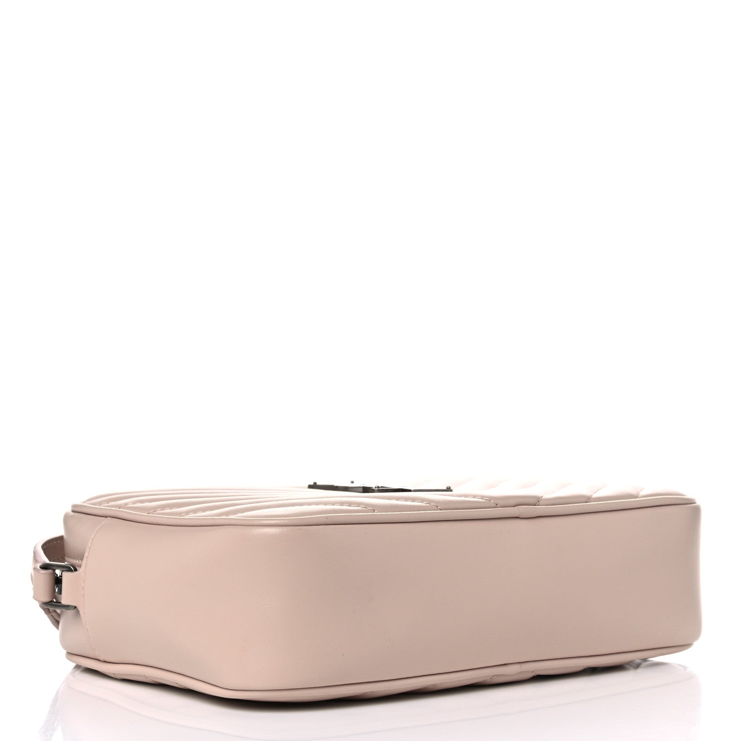 Saint Laurent Calfskin Matelasse Monogram Lou Camera Bag Nude Powder 4 of 10