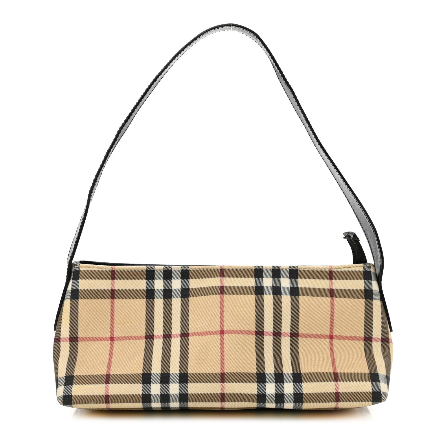 Burberry House Check Large Pochette Black 1 of 11