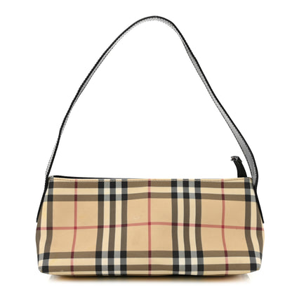 Burberry House Check Large Pochette Black 1 of 11
