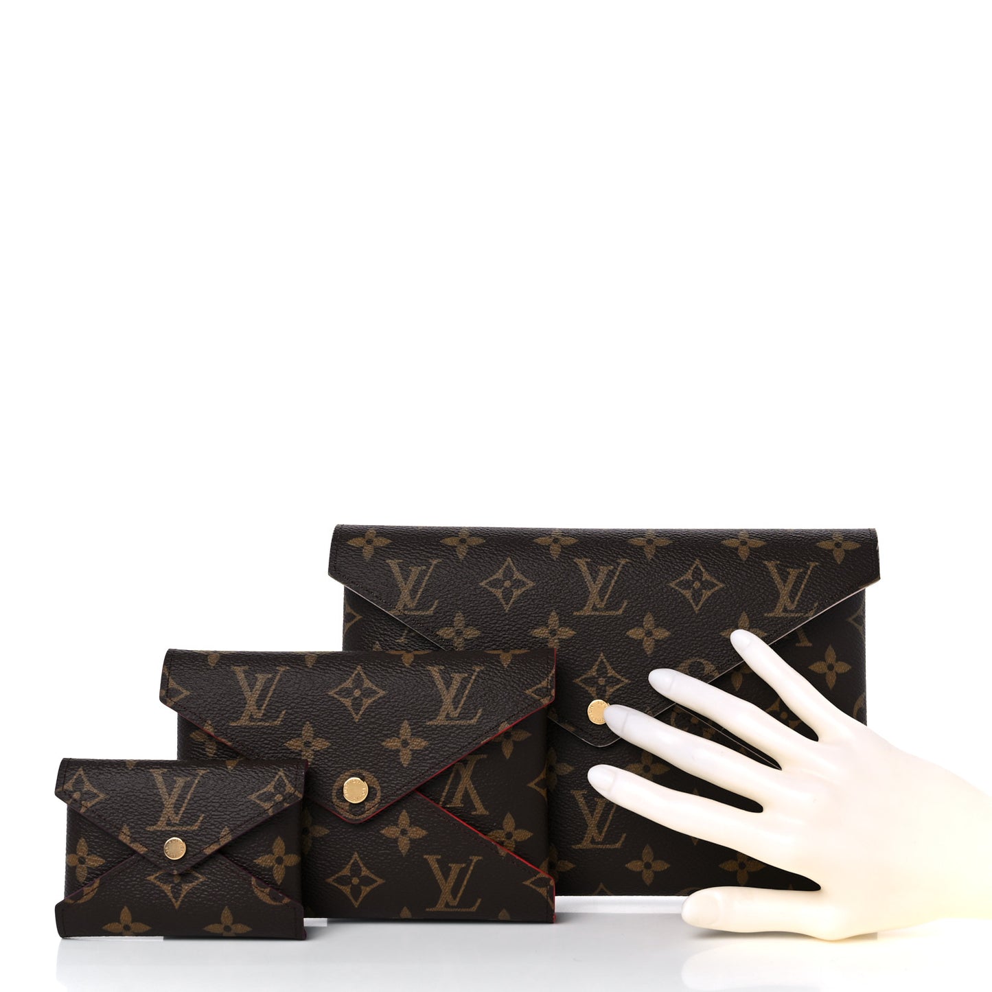 Monogram Kirigami Pochette Set