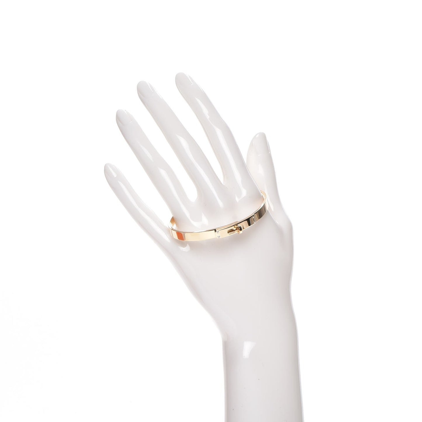 18K Yellow Gold Diamond Kelly PM Bangle Small