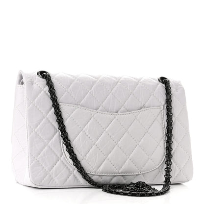 Chanel Aged Calfskin Quilted 2.55 Reissue 226 Flap White 2 of 12