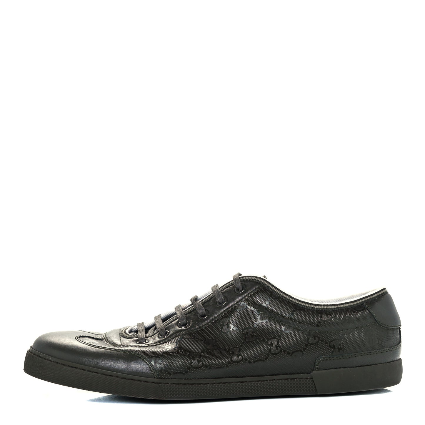 Imprime Monogram Low Top Sneakers 11 Military