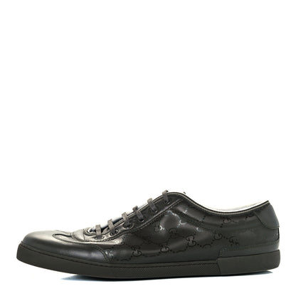 Gucci Imprime Monogram Low Top Sneakers 11 Military 1 of 11