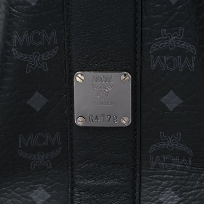 MCM Visetos Medium Liz Reversible Shopper Tote Black 8 of 24