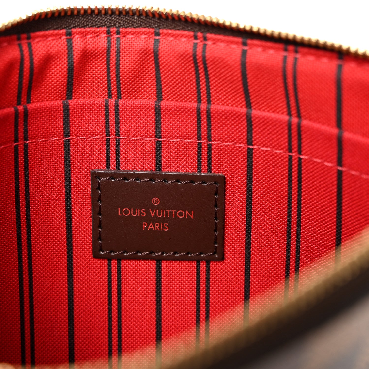 Louis Vuitton Damier Ebene Neverfull MM GM Pochette 6 of 6