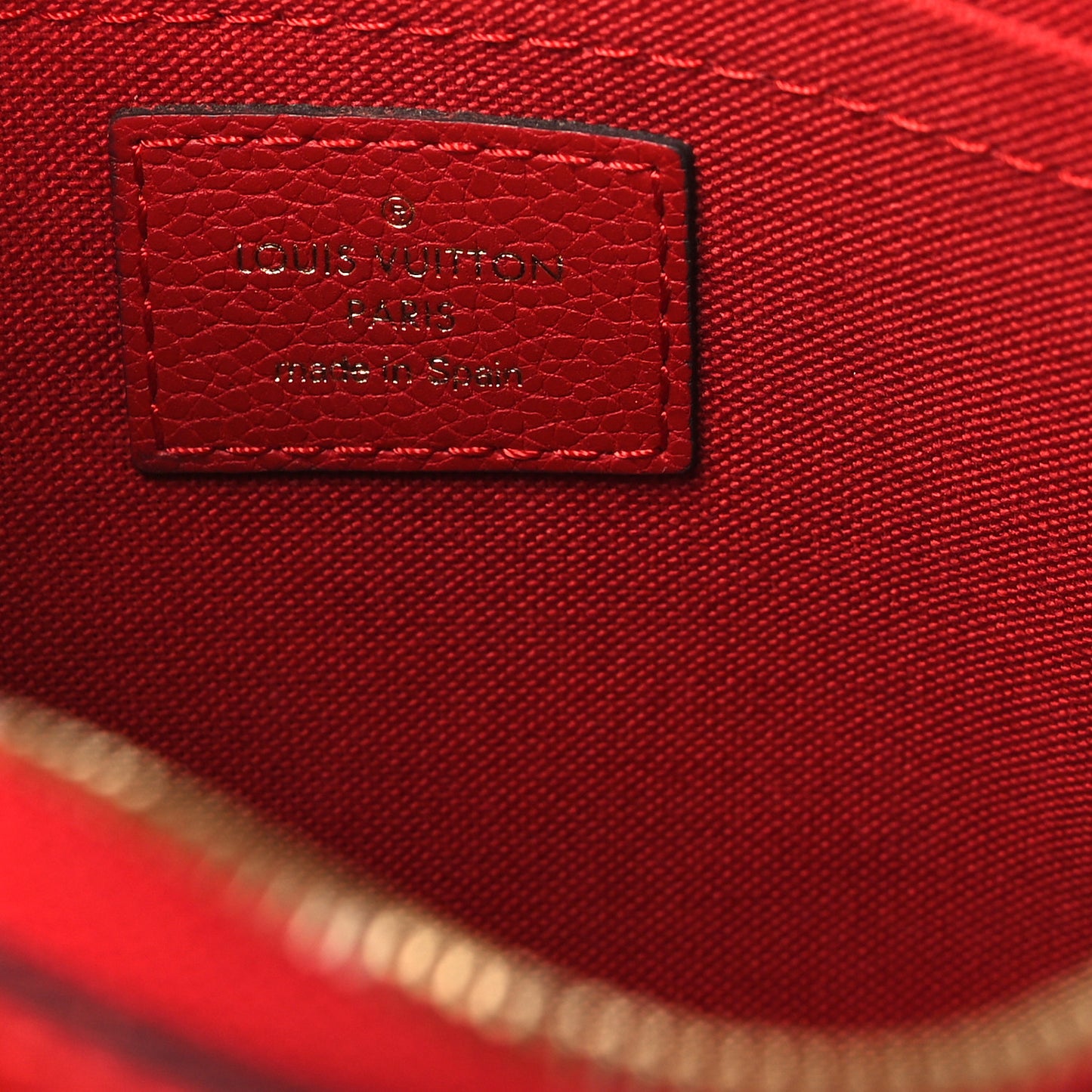 Monogram Pallas Clutch Cherry