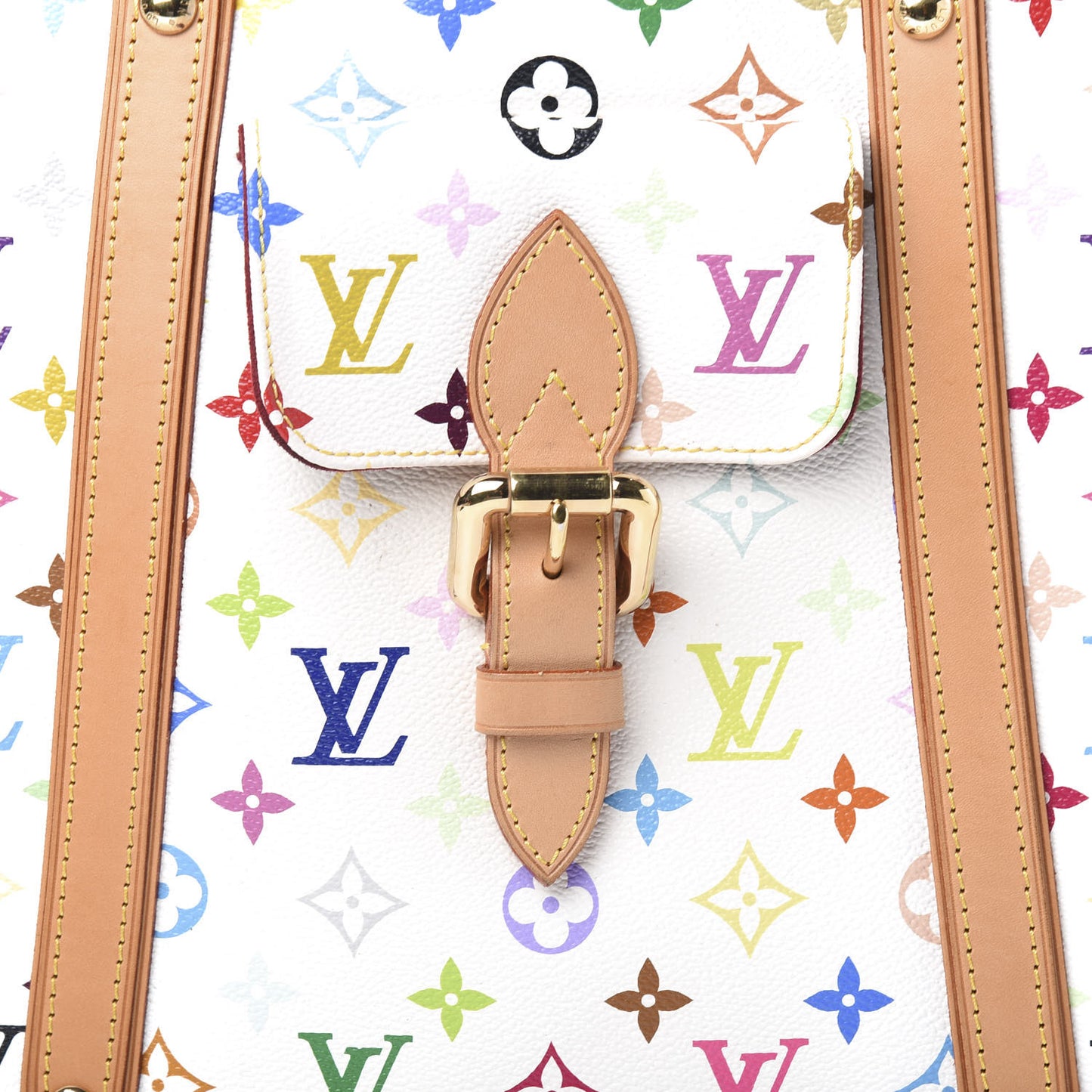 Monogram Multicolor Aurelia GM White