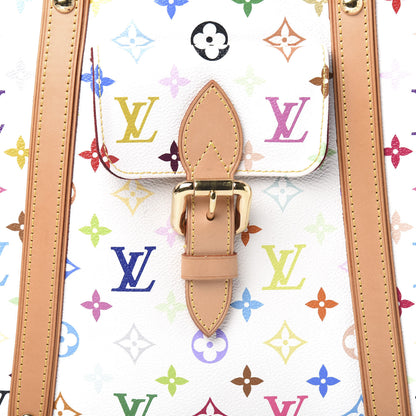 Louis Vuitton Monogram Multicolor Aurelia GM White 12 of 13