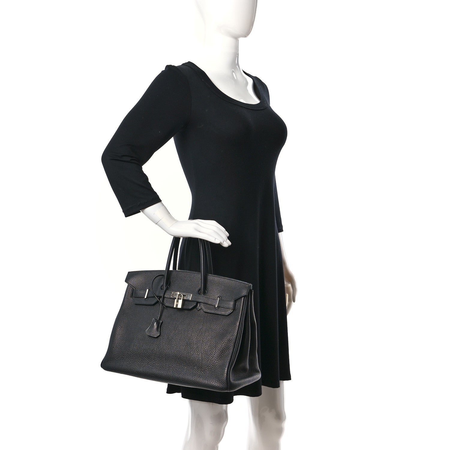 Hermes Togo Birkin 35 Black 3 of 17