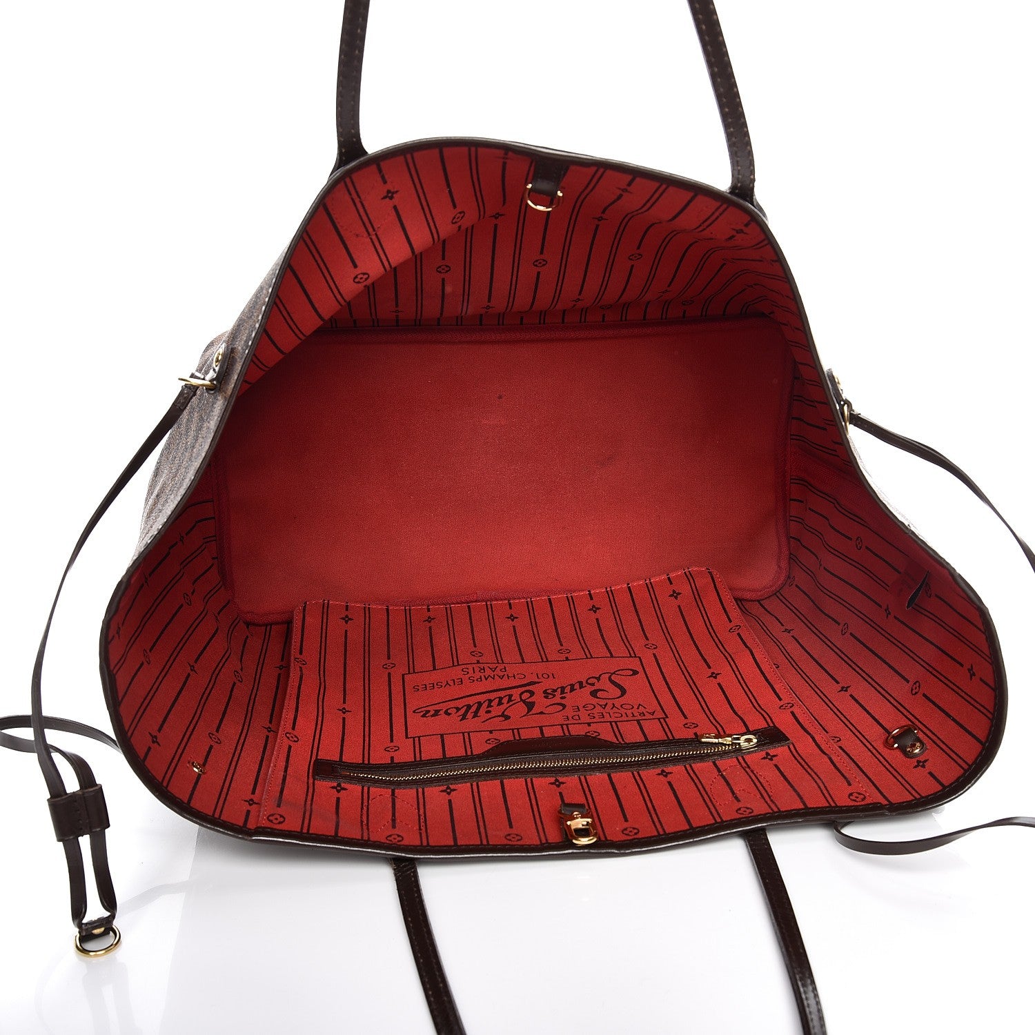 Louis Vuitton Damier Ebene Neverfull GM 5 of 15