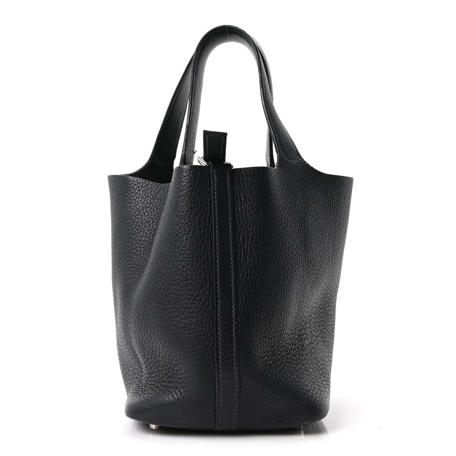 Hermes Taurillon Clemence Picotin Lock 18 PM Bleu Indigo 1 of 10
