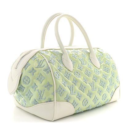 Louis Vuitton Monogram Bouclettes Speedy Round Mint 3 of 11