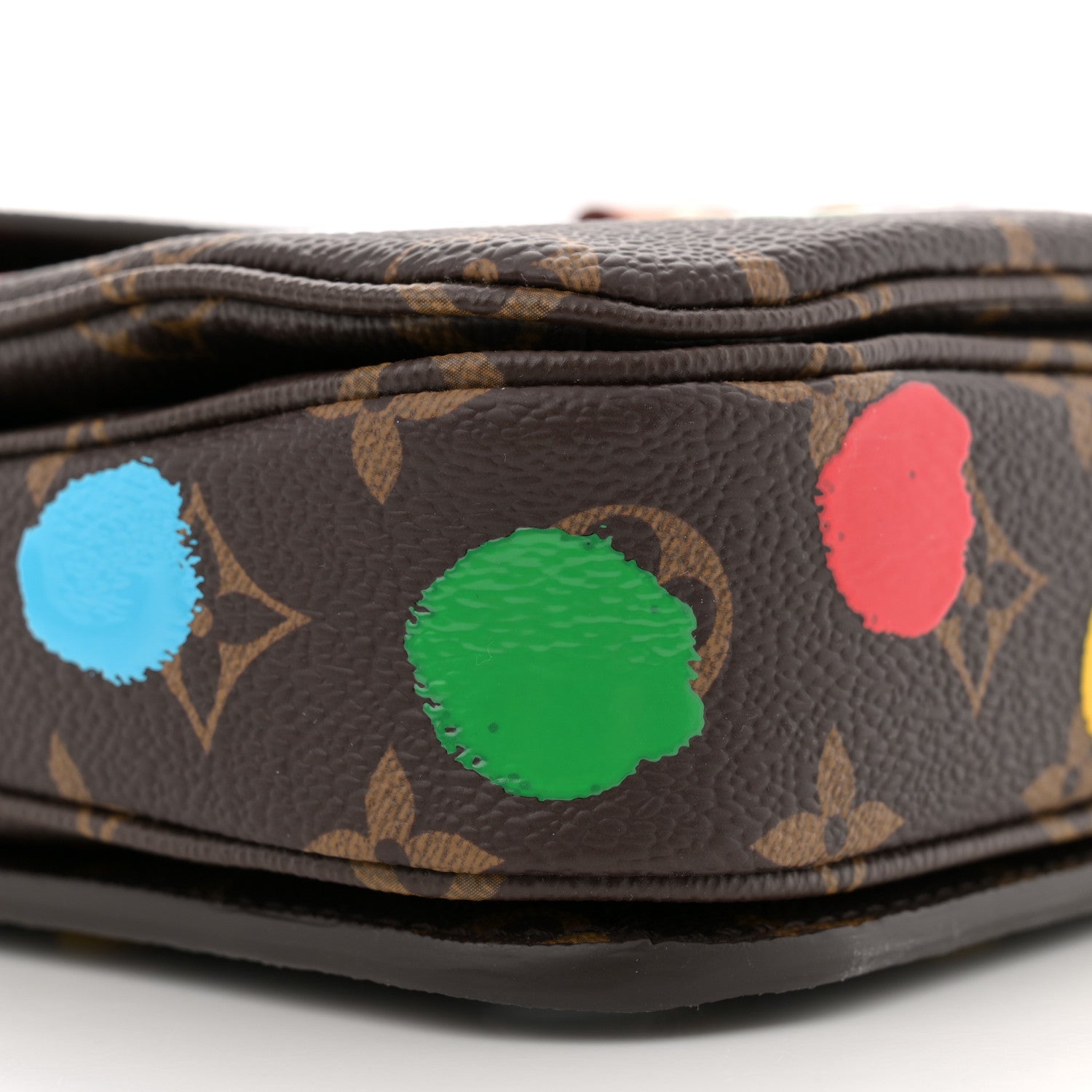 Louis Vuitton LV x YK Monogram Painted Dots Pochette Metis 9 of 11