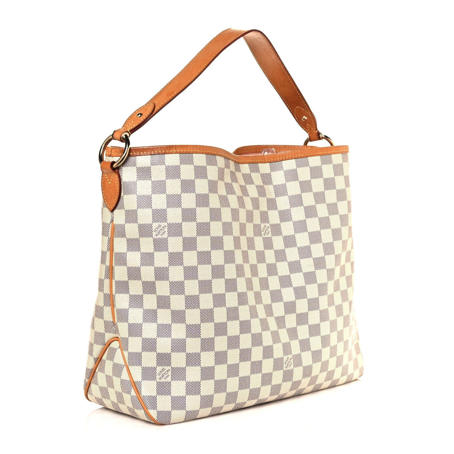 Damier Azur Delightful MM Rose Ballerine