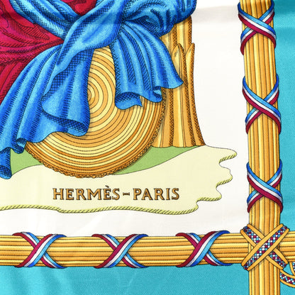 Hermes Silk Republique Francaise Liberte Egalite Fraternite 1789 Scarf 90 3 of 4