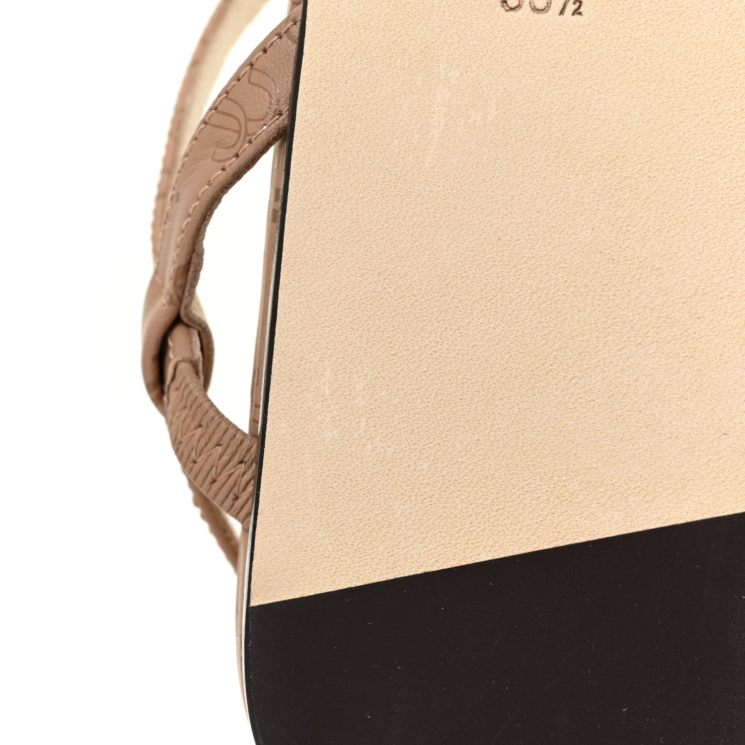 Jimmy Choo Liquid Metallic Calfskin Aadra Flats 38.5 Sunkissed Caramel 8 of 11
