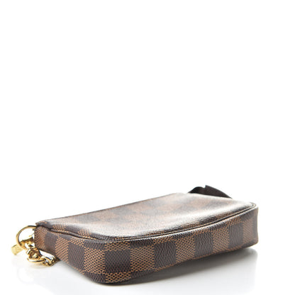 Louis Vuitton Damier Ebene Mini Pochette Accessories 4 of 8