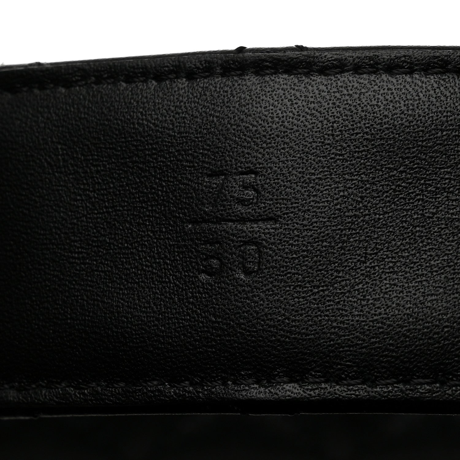 Chanel Calfskin Quilted CC Chain Belt 75/30 Black 7 of 9