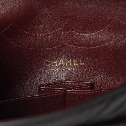 Chanel Aged Calfskin Quilted 2.55 Reissue 225 Flap Black 6 of 10