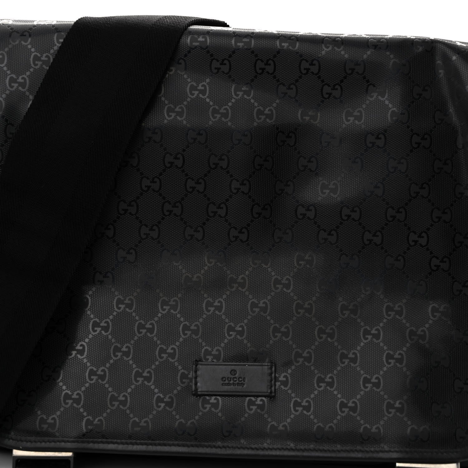Gucci Imprime Monogram Mamas Diaper Bag Black 10 of 13