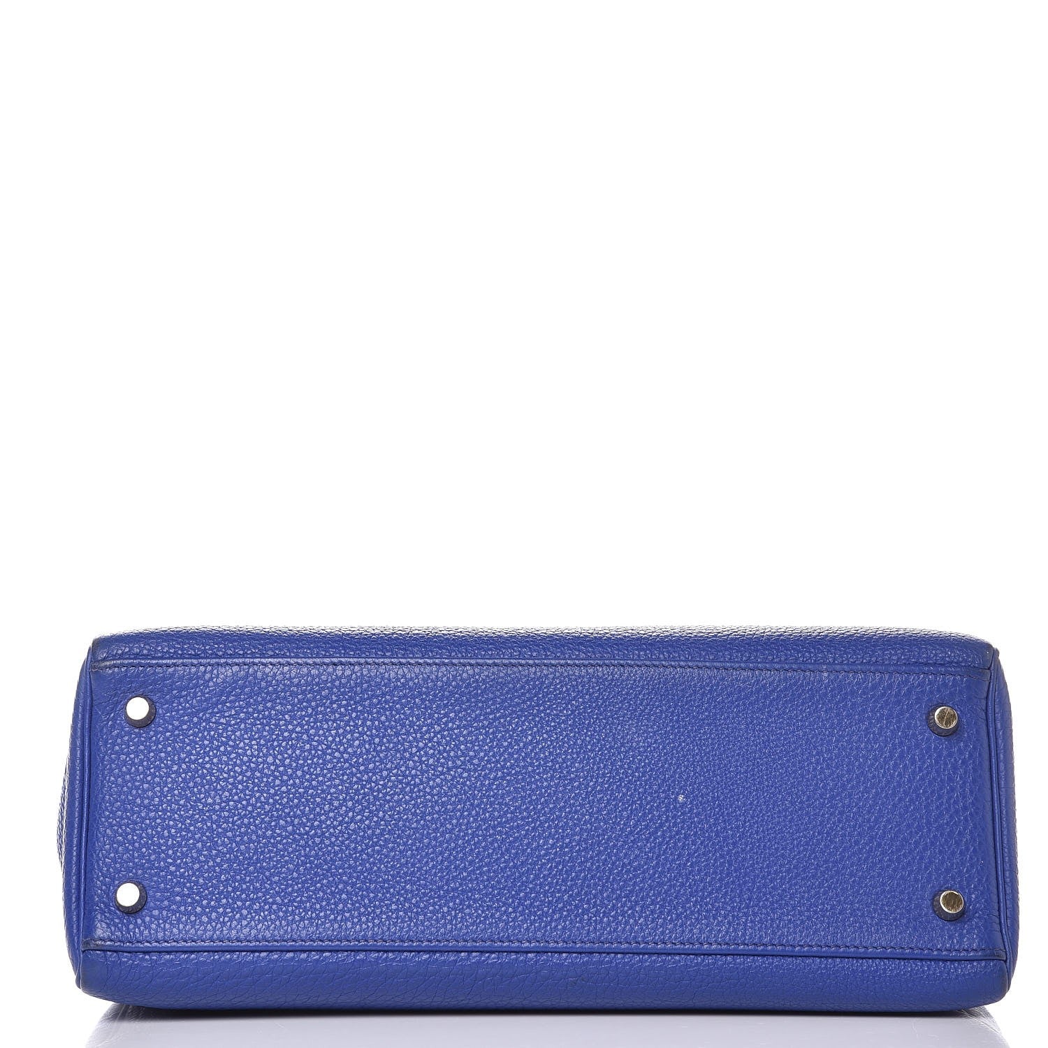 Hermes Togo Kelly Retourne 32 Bleu Electrique 7 of 49