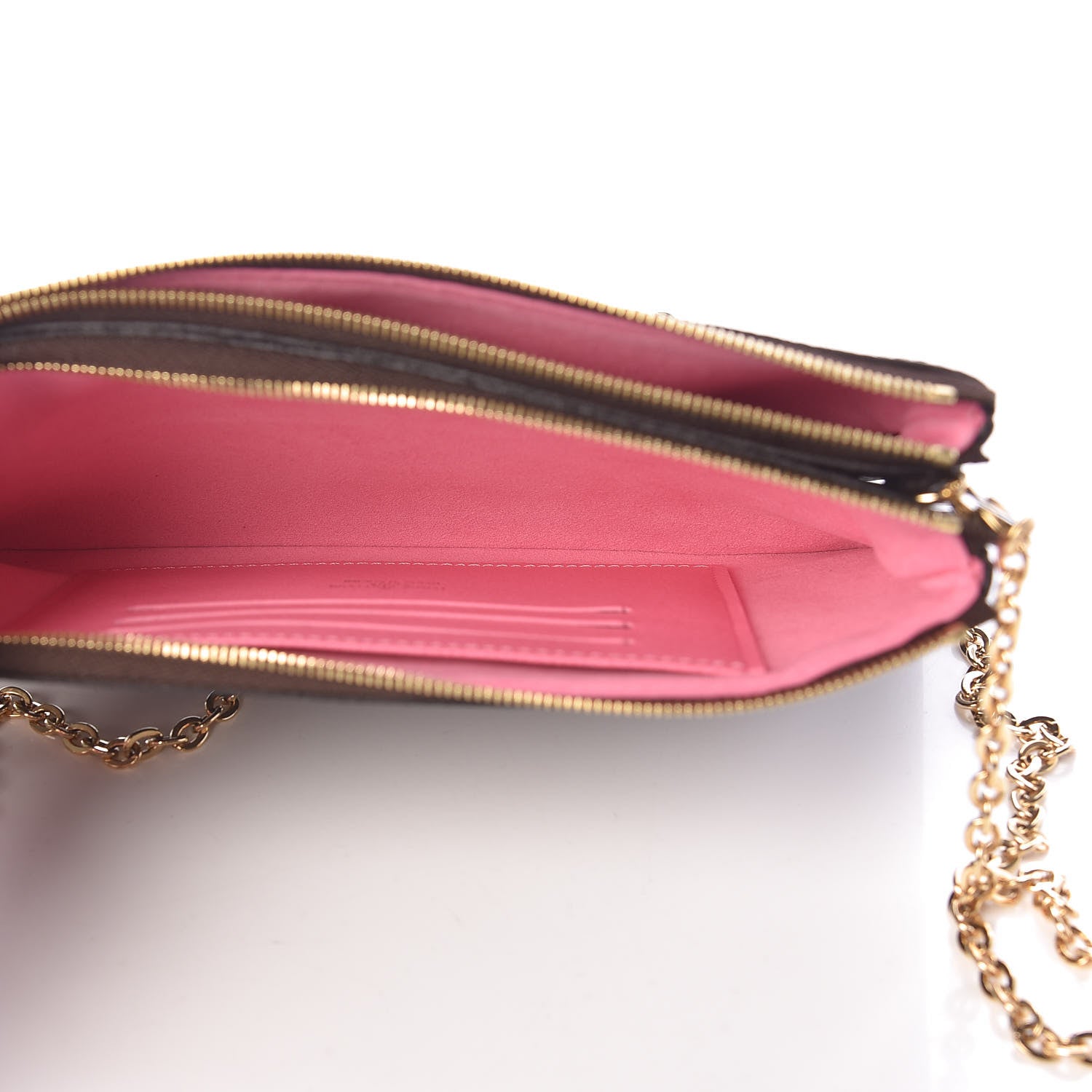 Louis Vuitton Monogram 2019 Christmas Animation Double Zip Pochette 6 of 11