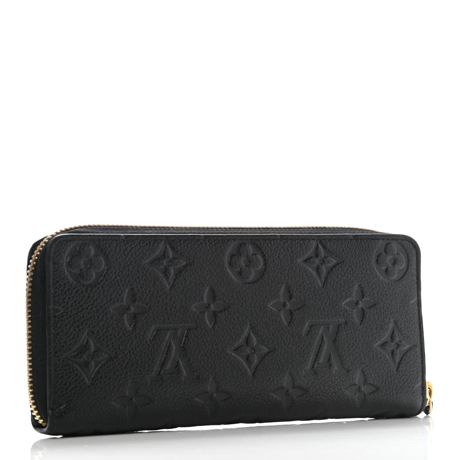 Louis Vuitton Empreinte Clemence Wallet Black 3 of 7