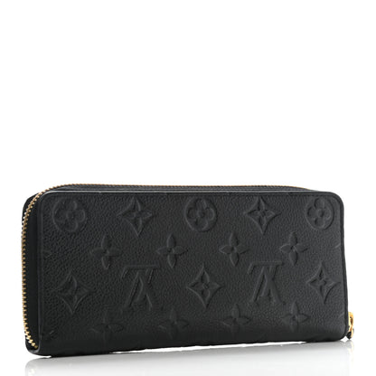Louis Vuitton Empreinte Clemence Wallet Black 3 of 7