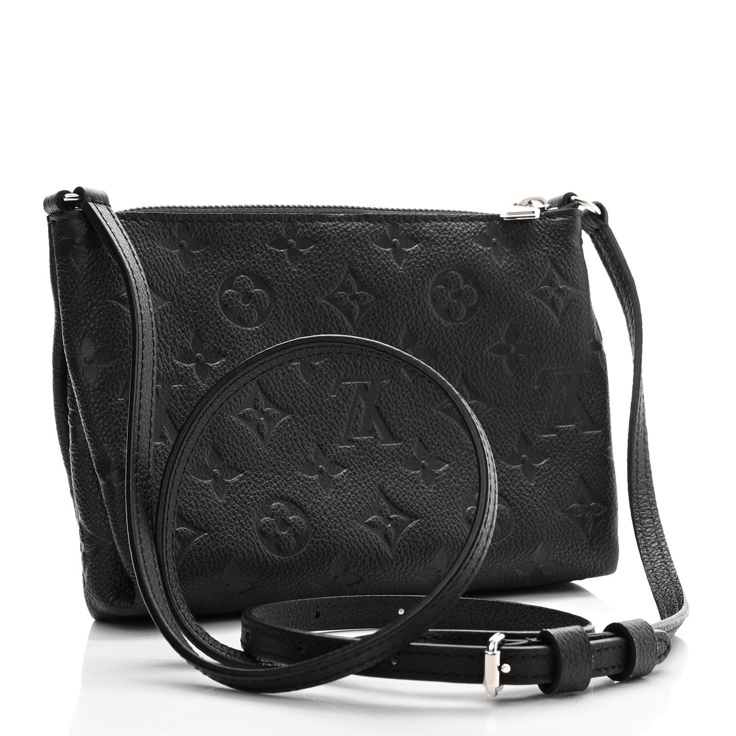 Louis Vuitton Empreinte Pallas Crossbody Black 3 of 9