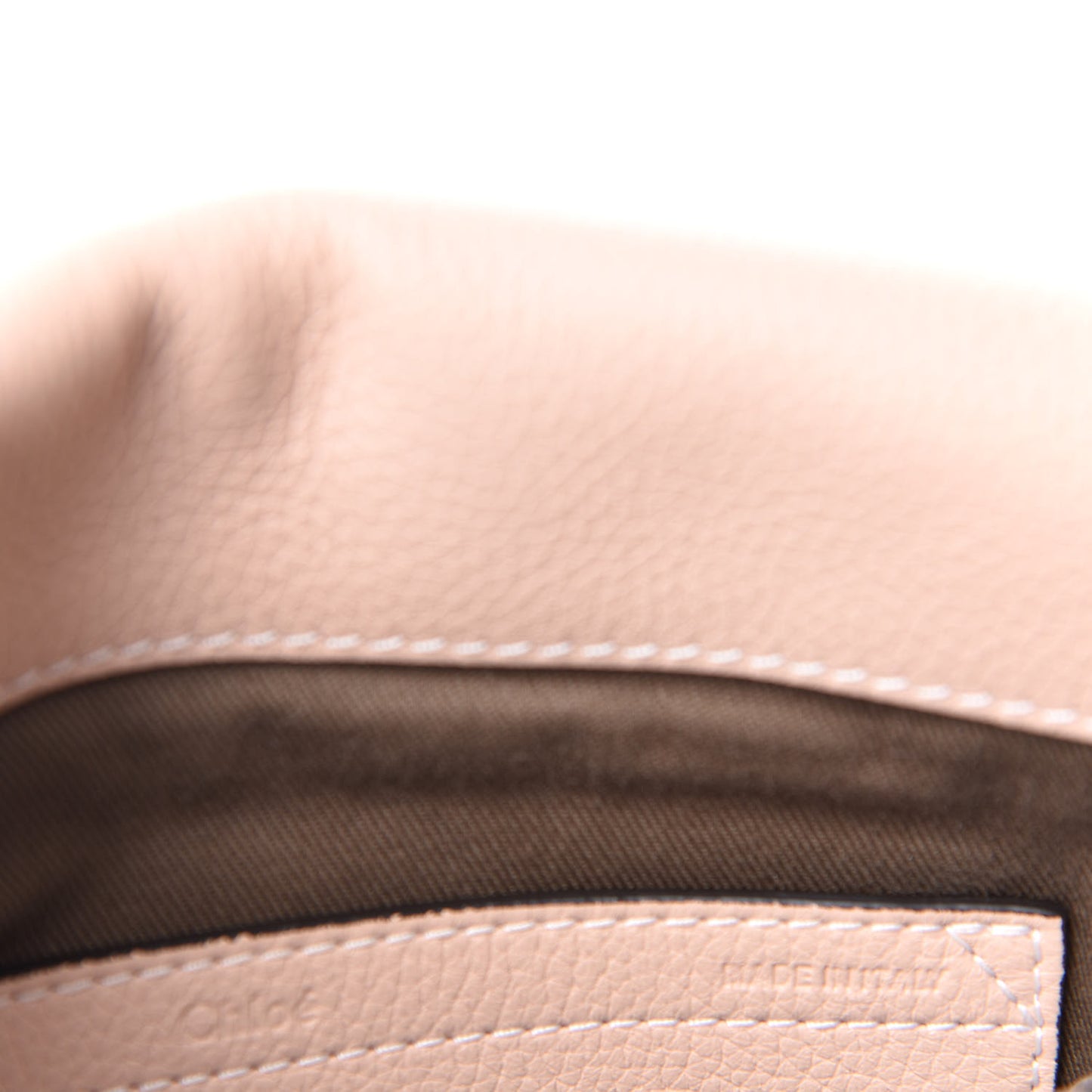 Calfskin Medium Marcie Round Crossbody Bag Blush Nude